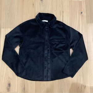 OAK + FORT | Black Corduroy Button Down Shirt 🖤